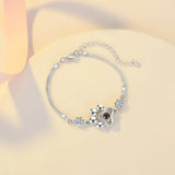 Custom Animal Claw Print Projection Bracelet with Photo for Loved Ones
