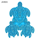 Turtle Shape Resin Silicone Mold Tray