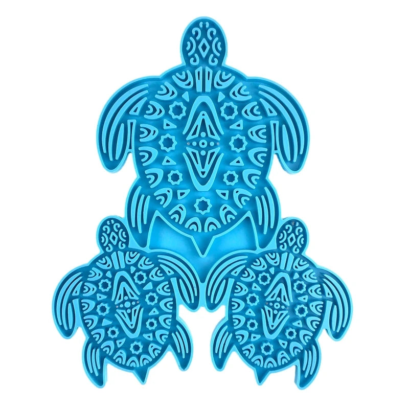 Turtle Shape Storage Tray Mold for Resin DIY Crafts