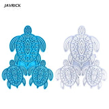 Turtle Shape Resin Silicone Mold Tray