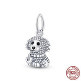 Silver 925 Animal Collection Charm Beads for Bracelet Jewelry Making