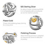 Fortunate Cat Bead Charm for Women Jewelry