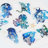 Animal DIY Crystal Epoxy Resin Mold Frog Lizard Octopus Silicone Mold