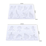 Animal DIY Crystal Epoxy Resin Mold Frog Lizard Octopus Silicone Mold