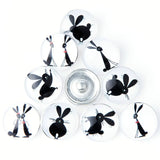 18mm Metal Snap Button Rabbit Snaps for Charm Bracelet