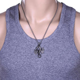 Animal Dragon Pendant Necklace for Men