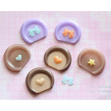 Animal Ears Hair Pin Mold Silicone Resin Epoxy Barrette Mold
