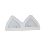 Animal Ears Hair Pin Mold Silicone Resin Epoxy Barrette Mold