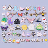 Animal Enamel Charms Jewelry Making DIY Earrings Bracelet Pendant