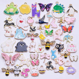 Animal Enamel Charms Jewelry Making DIY Earrings Bracelet Pendant