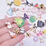 Animal Enamel Charms Jewelry Making DIY Earrings Bracelet Pendant