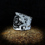Silver Owl Shaped Ring for Women, Wedding, Banquet, Engagement, Christmas Gift