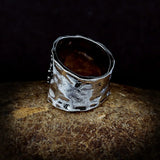 Silver Owl Shaped Ring for Women, Wedding, Banquet, Engagement, Christmas Gift