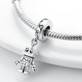 Sterling Silver Animal Pendant Charm Bead for Bracelet DIY Gift
