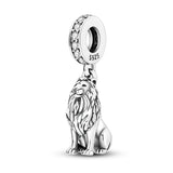 Sterling Silver Animal Pendant Charm Bead for Bracelet Necklace