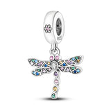 925 Sterling Silver Animal Series Pendant Charms Beads Dog Cat Fit Bracelet