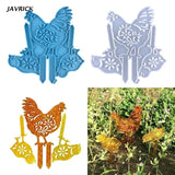 Animal Shape Plant Labels Resin Molds Silicone Garden Tags Epoxy Casting