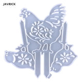 Animal Shape Plant Labels Resin Molds Silicone Garden Tags Epoxy Casting