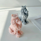 Animal Shape Silicone Candle Mold DIY Lion King Plaster Epoxy Resin Mold