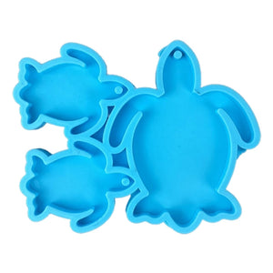 Animal Shaped Keychain Epoxy Resin Mold DIY Crafts Decorations