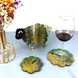 Sheep Coaster Silicone Mold with Storage Rack