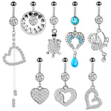 Animal Stainless Steel Belly Rings Belly Button Ring