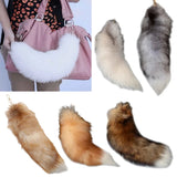 Fluffy Tails Key-Ring Animal Keychain for Women