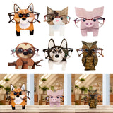 Animal Wood Carvings Glasses Display Rack Shelf Sunglasses Jewelry Holder