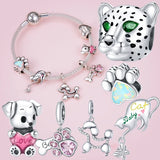 925 Sterling Silver Animal Paw Pendant for DIY Jewelry Making