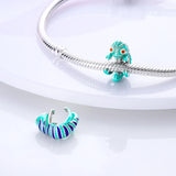 Charm Changing Chameleon Beads fit Original Bracelet Silver Pendent
