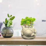 Animals Pen Holder Flower Pot Silicone Mold Epoxy Casting
