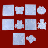 Animals Silicone Mold Puzzle Preschool Kids Baby Puzzles