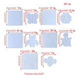 Animals Silicone Mold Puzzle Preschool Kids Baby Puzzles