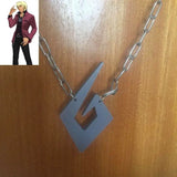 Ace Attorney Klavier Gavin Necklace Acrylic Cosplay Prop