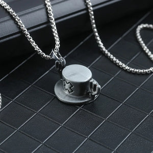 Luffy Pirate Skull Hat Pendant Necklace Choker Gift