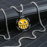 Luffy Pirate Skull Hat Pendant Necklace Choker Gift