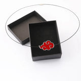 Anime Itachi Red Cloud Necklace Choker Cosplay Party Props