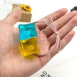 BOCCHI THE ROCK Hitori Elastic Hair Bands Square Yellow Headwear