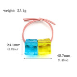 BOCCHI THE ROCK Hitori Elastic Hair Bands Square Yellow Headwear