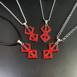 Berserk Sword Guts Pendant Necklace Chains Long Jewelry Accessories