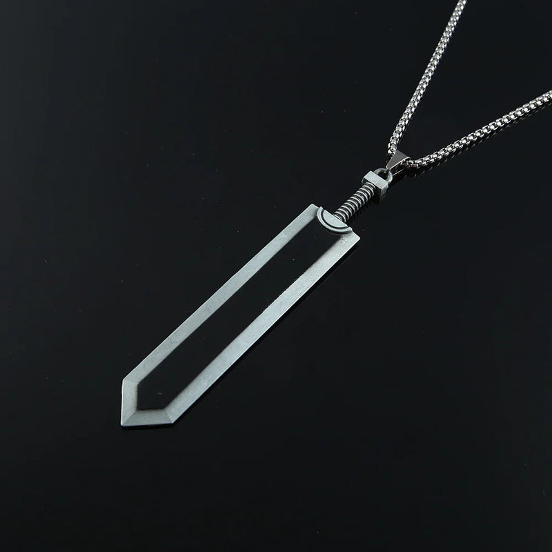 Berserk Sword Guts Pendant Necklace Chains Long Jewelry Accessories
