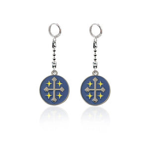 Anime Clover Yuno Cross Star Pendant Necklace Cosplay Costume Props