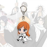 Bleach Acrylic Keychain Kurosaki Ichigo Ishida Uryuu Kuchiki Rukia Bag Charm