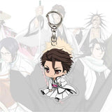 Bleach Acrylic Keychain Kurosaki Ichigo Ishida Uryuu Kuchiki Rukia Bag Charm