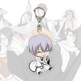 Bleach Acrylic Keychain Kurosaki Ichigo Ishida Uryuu Kuchiki Rukia Bag Charm