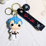 Bleach Kurosaki Ichigo Keychain Silicone Pendant Keyring