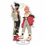 Chainsaw Man Acrylic Figure Stand Denji Pochita Power Aki Cosplay Prop