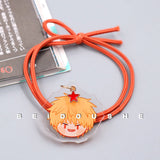 Chainsaw Man Makima Power Denji Acrylic Head Rope Hair Accessories