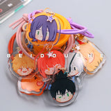 Chainsaw Man Makima Power Denji Acrylic Head Rope Hair Accessories