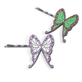 Demon Slayer Shinobu Giyuu Butterfly Hairpin Set